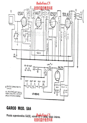 Garod 5A4 电路原理图.pdf