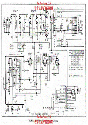 Geloso G1520C Centralino 电路原理图.pdf