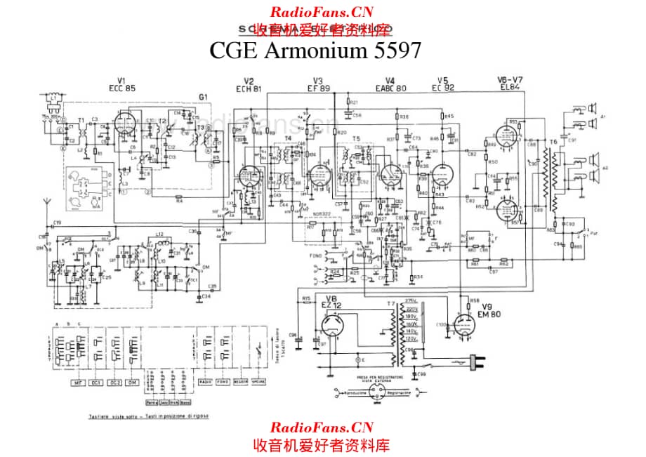CGE Armonium 5597 电路原理图.pdf_第1页