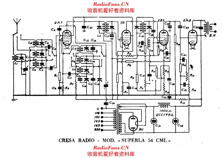 Cresa - Superla 54CML 电路原理图.pdf_第1页