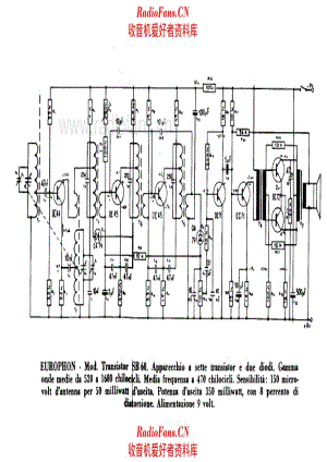 Europhon Transistor SB60 电路原理图.pdf