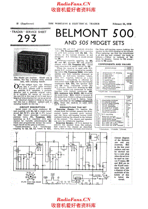 Belmont 500 电路原理图.pdf