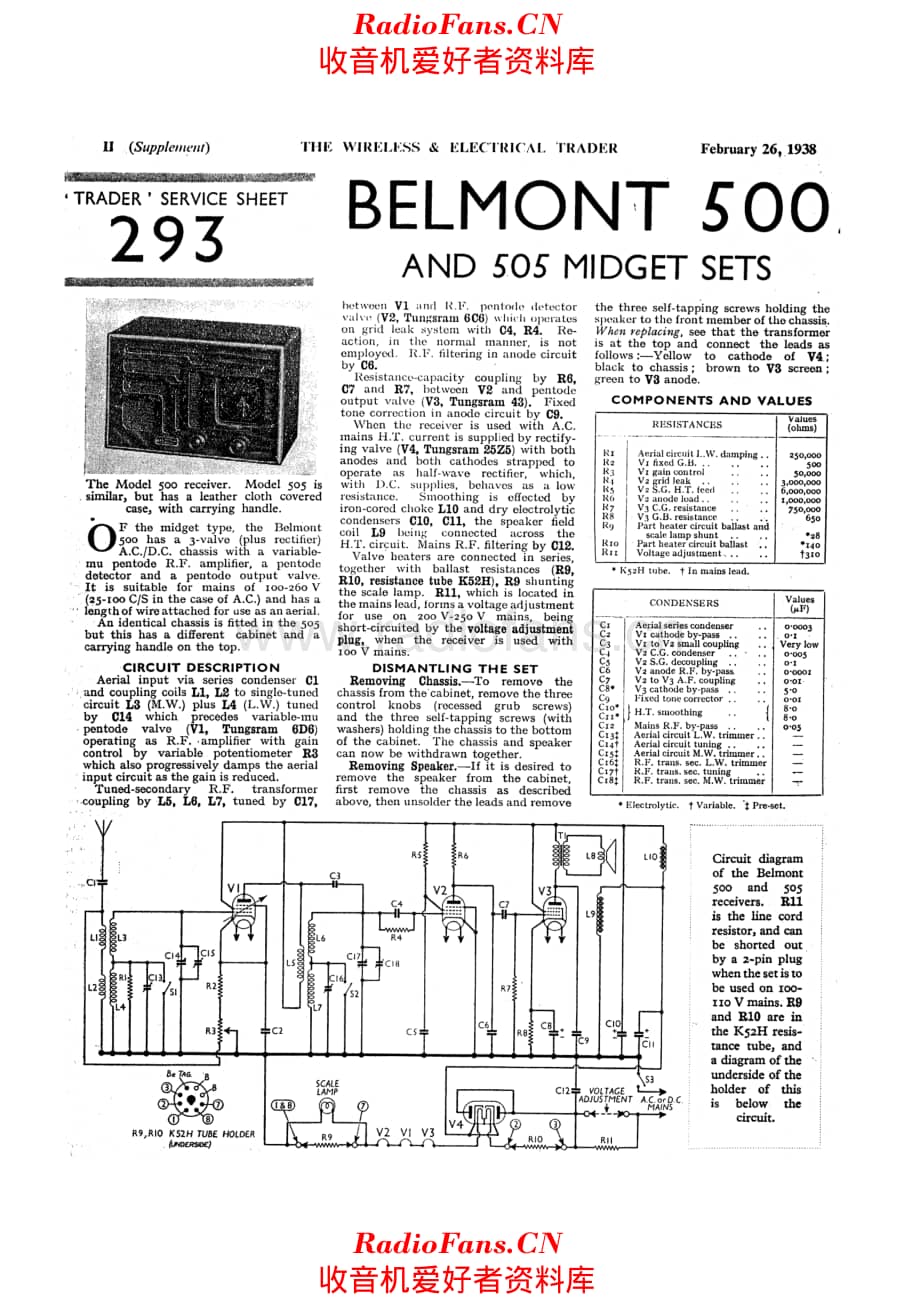 Belmont 500 电路原理图.pdf_第1页