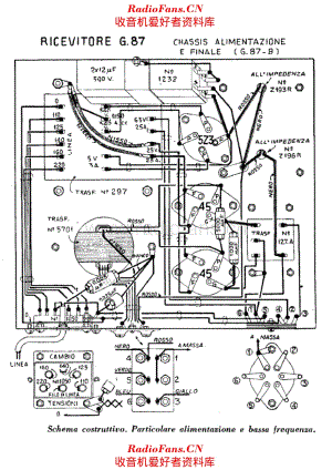 Geloso G87 AF unit and power supply assembly 电路原理图.pdf