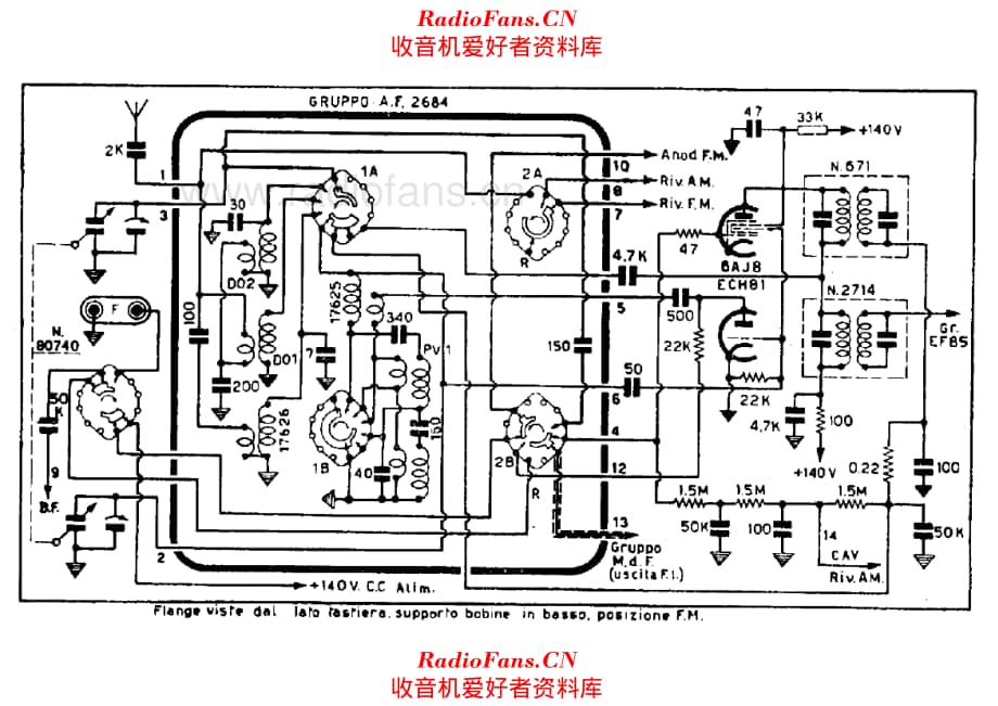 Geloso 2684 RF unit 电路原理图.pdf_第1页