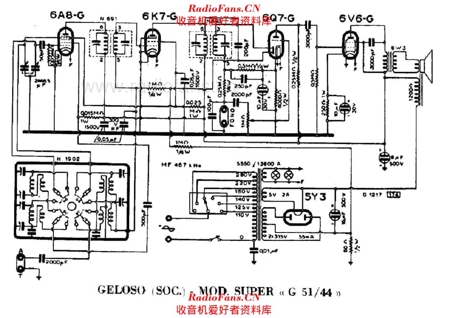 Geloso Super G51-44 电路原理图.pdf_第1页