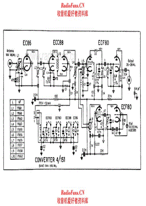 Geloso 4-151 Converter 电路原理图.pdf