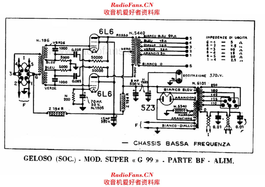 Geloso Super G99 power supply 电路原理图.pdf_第1页