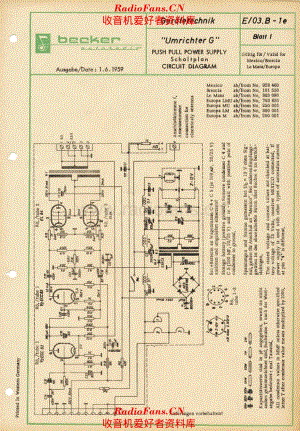Becker_PowerSupply_Umrichter_G_Schematic 电路原理图.pdf