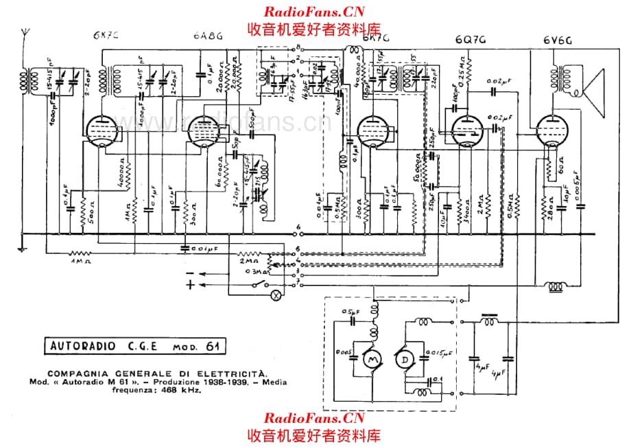 CGE Autoradio 61 电路原理图.pdf_第1页