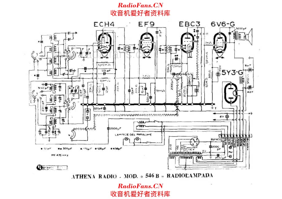 Athena 546B radiolampada_2 电路原理图.pdf_第1页