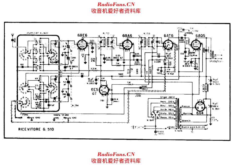 Geloso G510 电路原理图.pdf_第1页