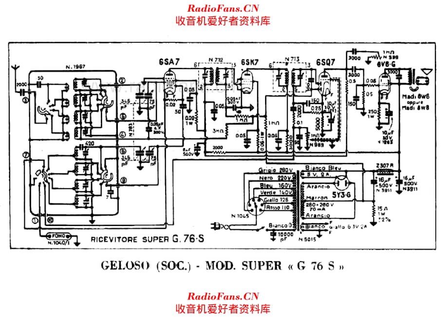 Geloso Super G76S 电路原理图.pdf_第1页
