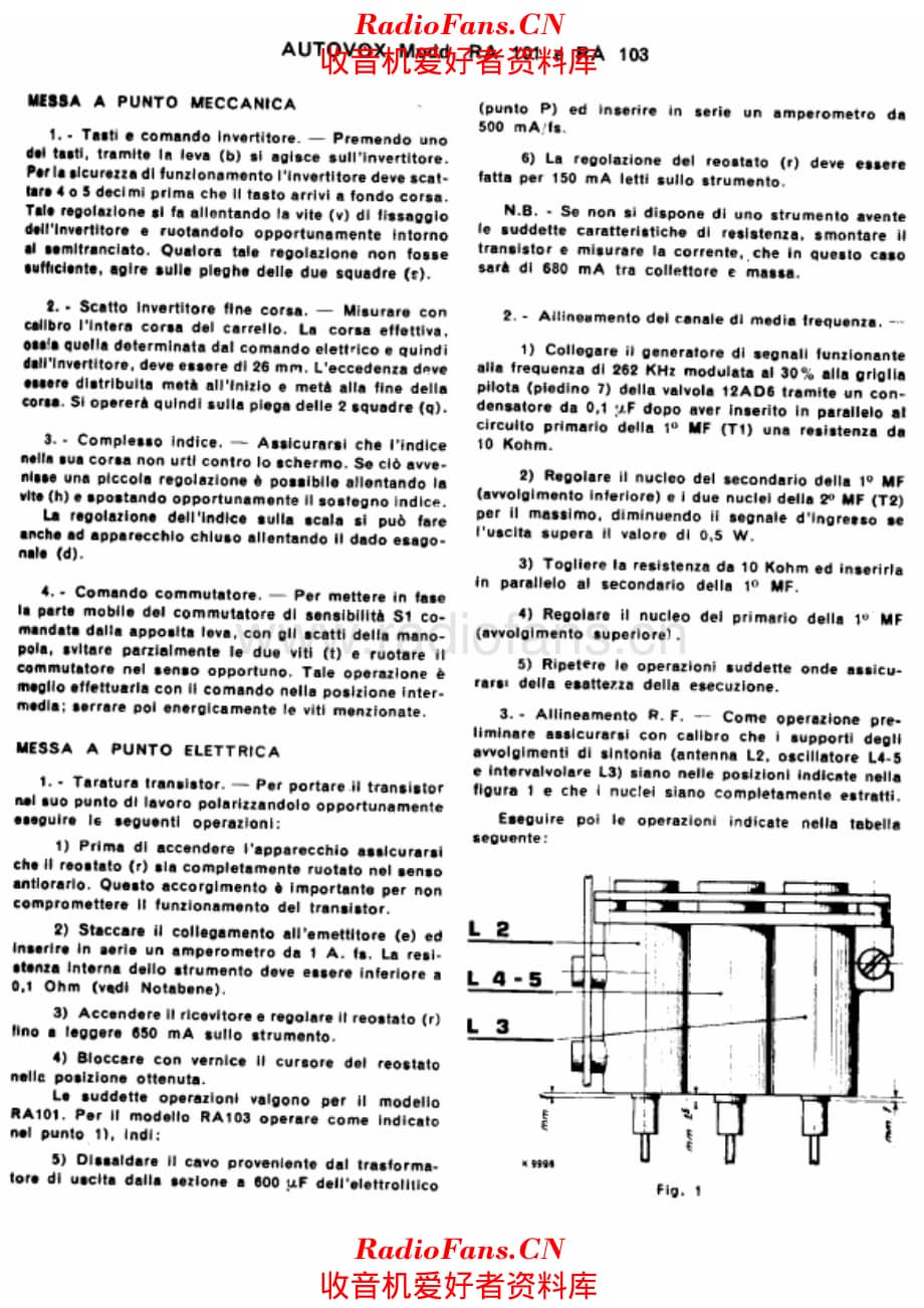 Autovox RA101 alignment 电路原理图.pdf_第1页