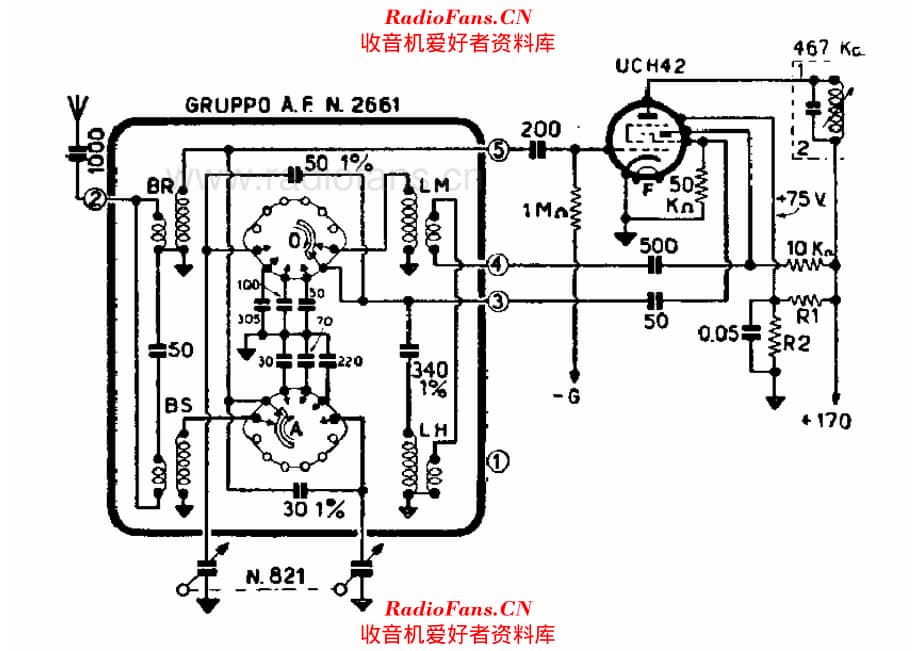 Geloso 2661 RF unit 电路原理图.pdf_第1页