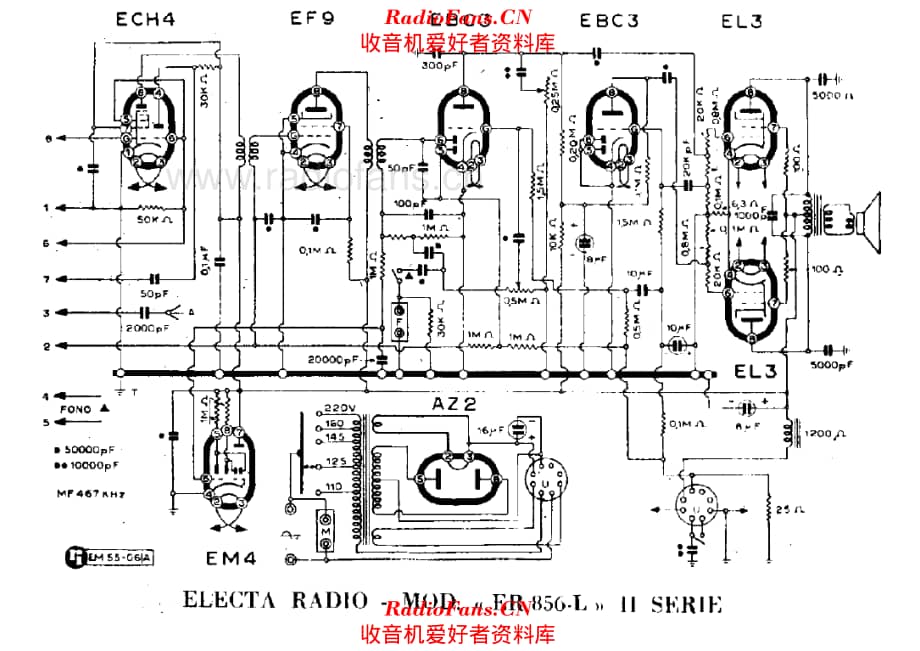 Electa Radio ER856L II serie 电路原理图.pdf_第1页