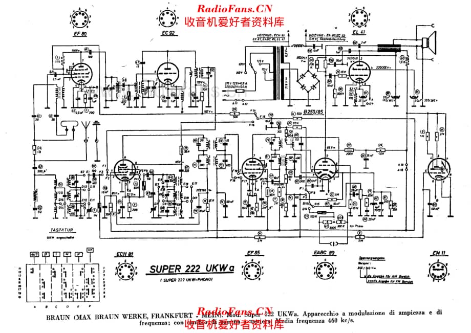 Braun Super 222 UKWa 电路原理图.pdf_第1页