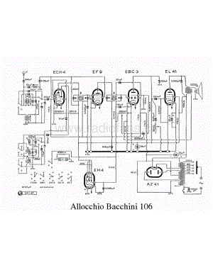 Allocchio Bacchini 106 电路原理图.pdf