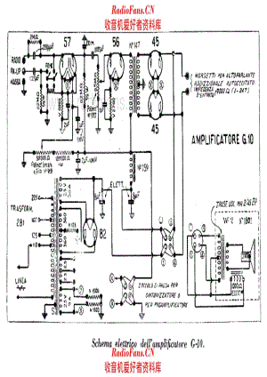 Geloso G10 Amplifier alternate 电路原理图.pdf