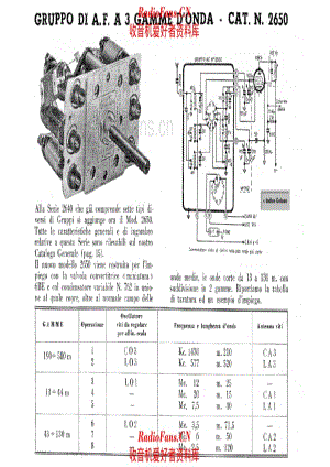 Geloso 2650 RF Unit 电路原理图.pdf