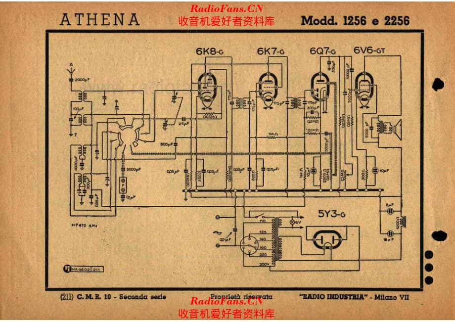 Athena 1256 - 2256 电路原理图.pdf_第1页