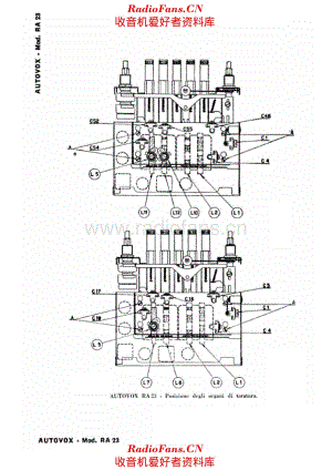 Autovox RA23 assembly view 电路原理图.pdf