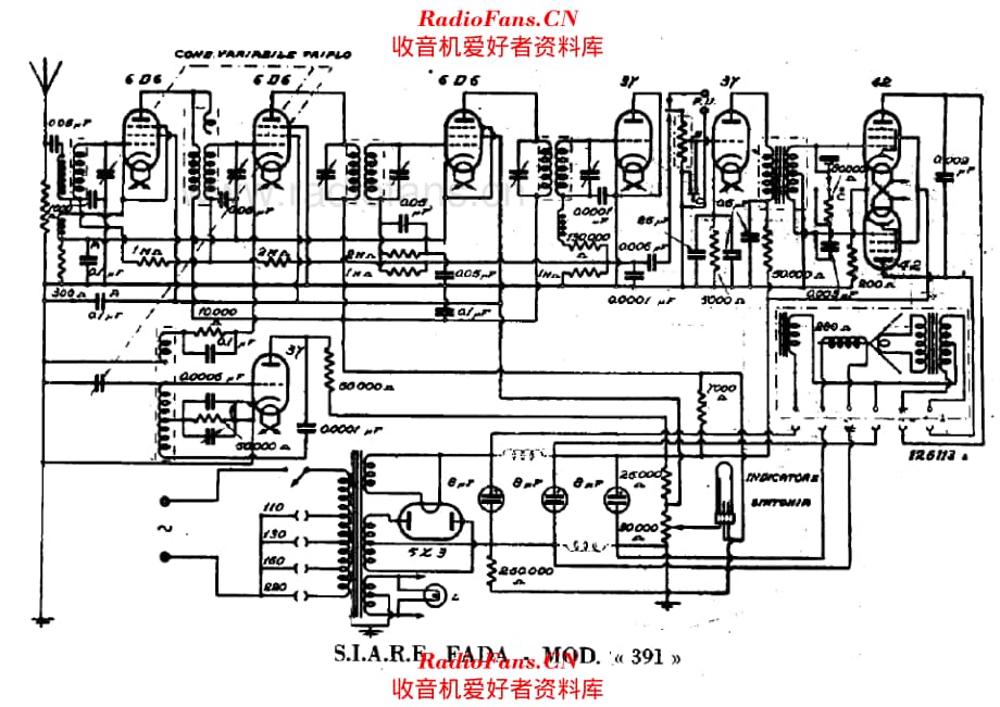 Fada 391 电路原理图.pdf_第1页