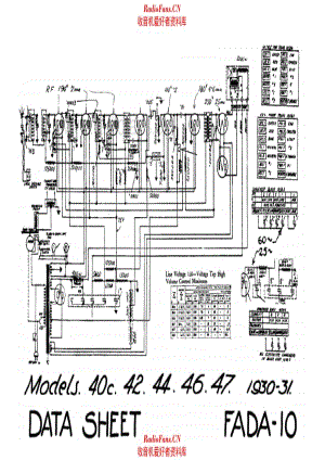 Fada 40C 42 44 46 47 电路原理图.pdf