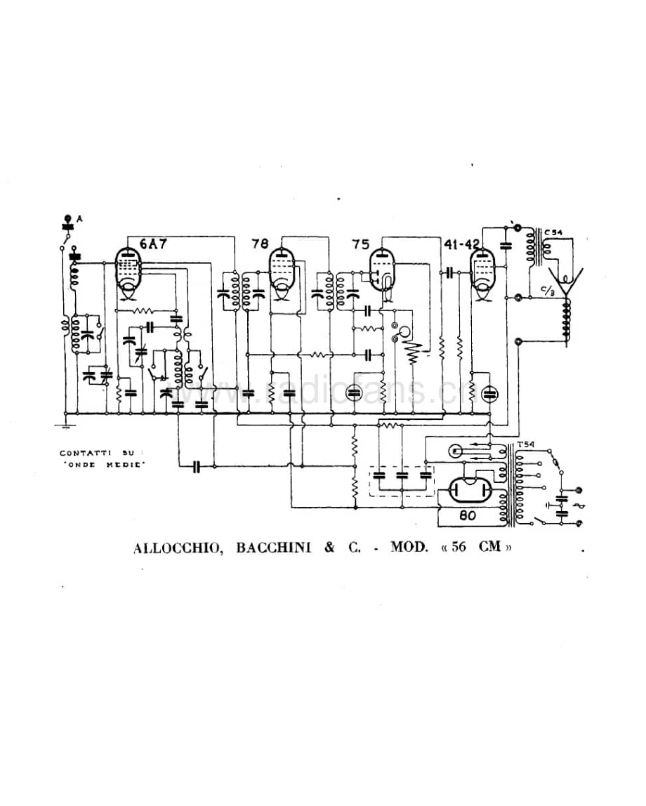 Allocchio Bacchini 56CM 1 电路原理图.pdf_第1页