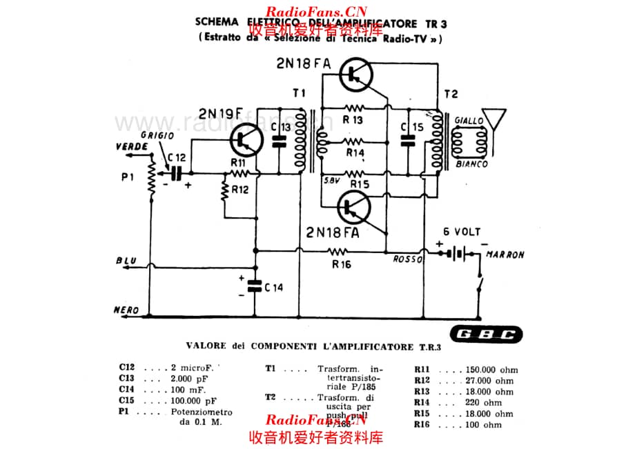 GBC TR3 Amplifier 电路原理图.pdf_第1页