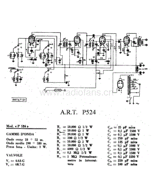 ART P524 电路原理图.pdf