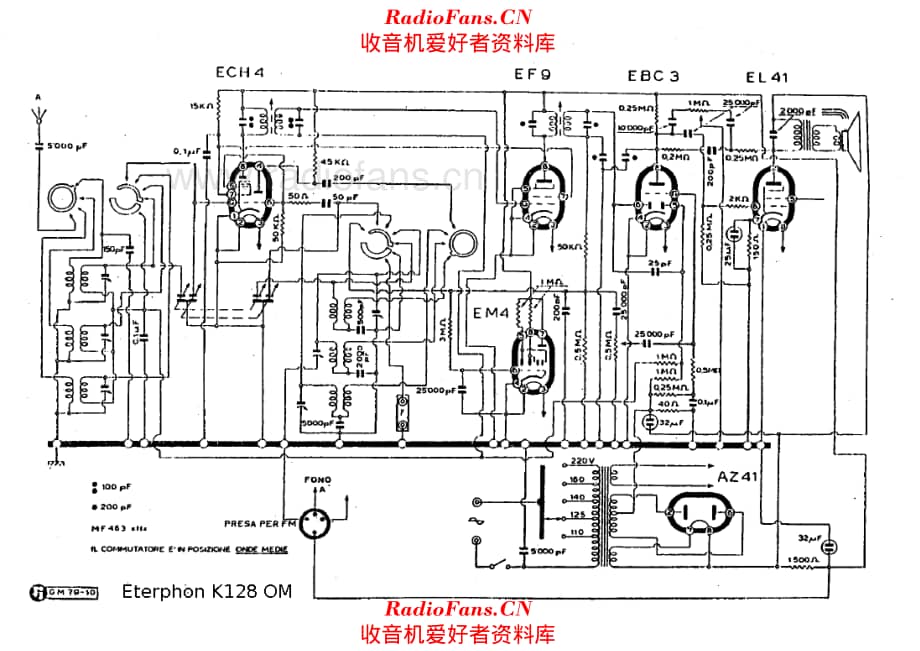 Eterphon K118 OM 电路原理图.pdf_第1页