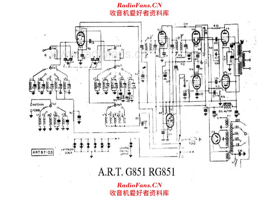 ART G851 RG851 电路原理图.pdf_第1页
