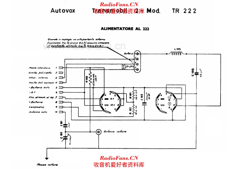 Autovox Transmobil 2 - AL222 Power supply 电路原理图.pdf_第1页