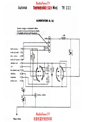 Autovox Transmobil 2 - AL222 Power supply 电路原理图.pdf