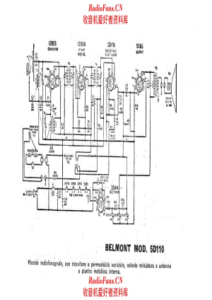 Belmont 5D110 电路原理图.pdf