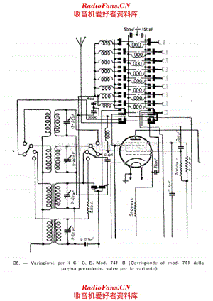 CGE 741B variante alternate 电路原理图.pdf
