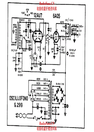 Geloso G299 Oscillophone 电路原理图.pdf