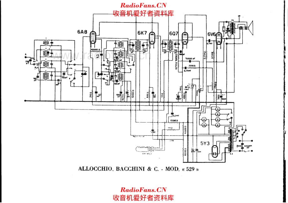 Allocchio Bacchini 529 电路原理图.pdf_第1页