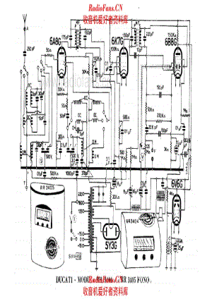 Ducati RR3404 RR3405 fono 电路原理图.pdf