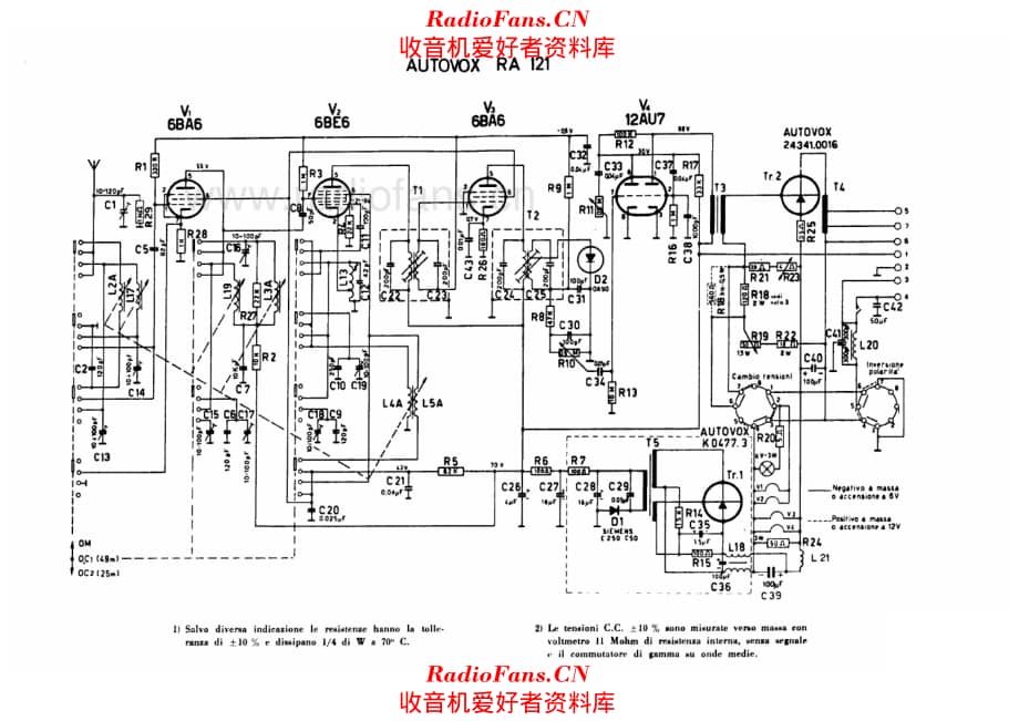 Autovox RA121 电路原理图.pdf_第1页