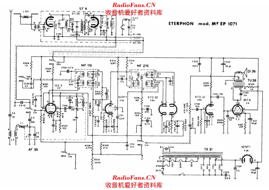 Eterphon MF EP1071 电路原理图.pdf_第1页