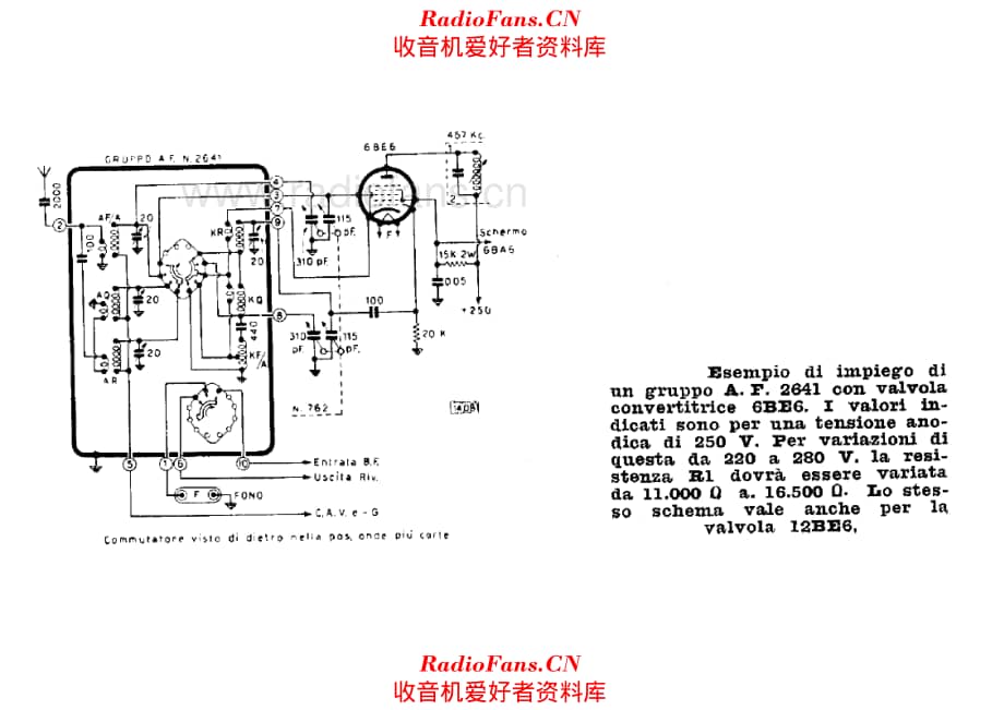 Geloso 2641 RF unit 电路原理图.pdf_第1页