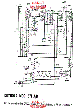 Detrola 571A-B 电路原理图.pdf