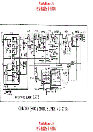 Geloso Super G77S 电路原理图.pdf