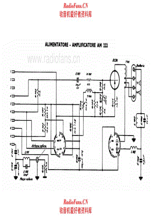 Autovox Transmobil 2 - AM222 amplifier 电路原理图.pdf