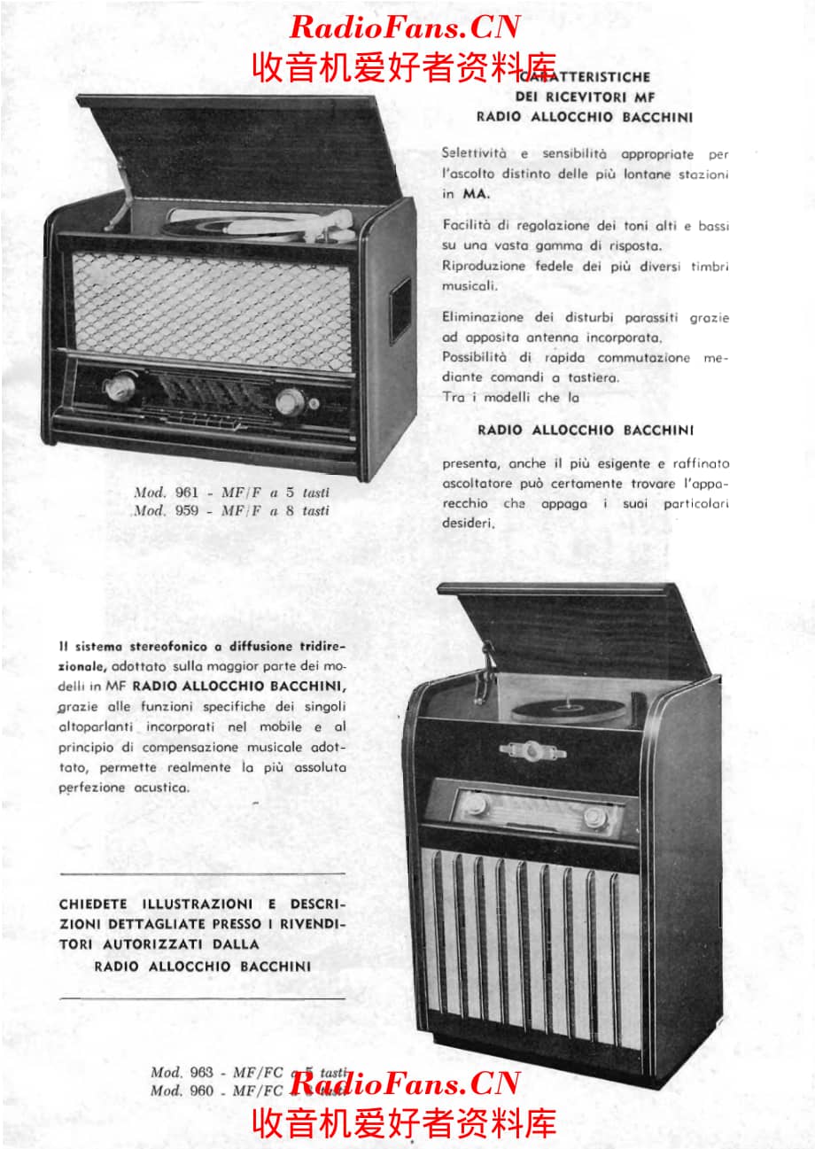 Allocchio Bacchini Opuscolo FM 电路原理图.pdf_第3页