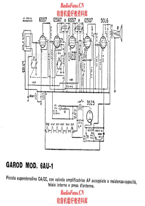 Garod 6AU-1 电路原理图.pdf