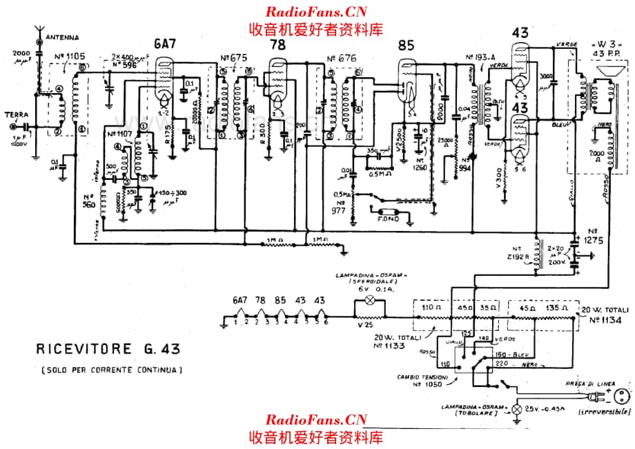 Geloso G43 电路原理图.pdf_第1页