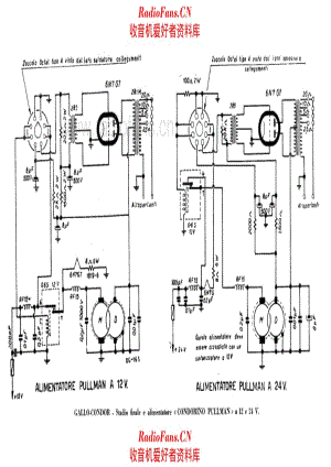 Gallo Condor Condorino Pullman power supply and AF unit 电路原理图.pdf